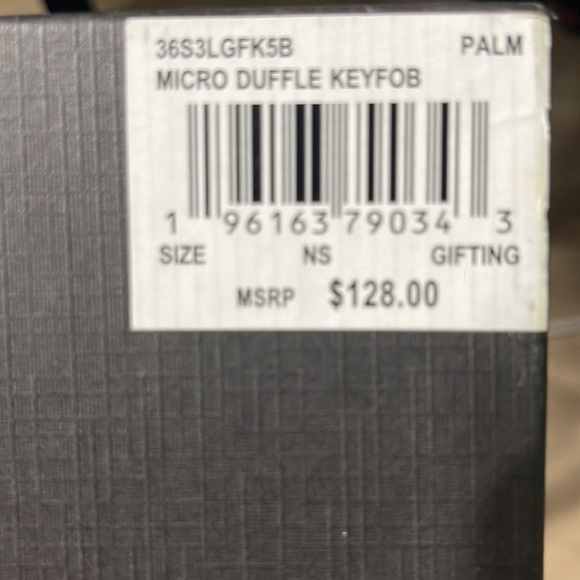 NWT Michael Kors Micro Duffle/ Key Fob - Picture 6 of 6
